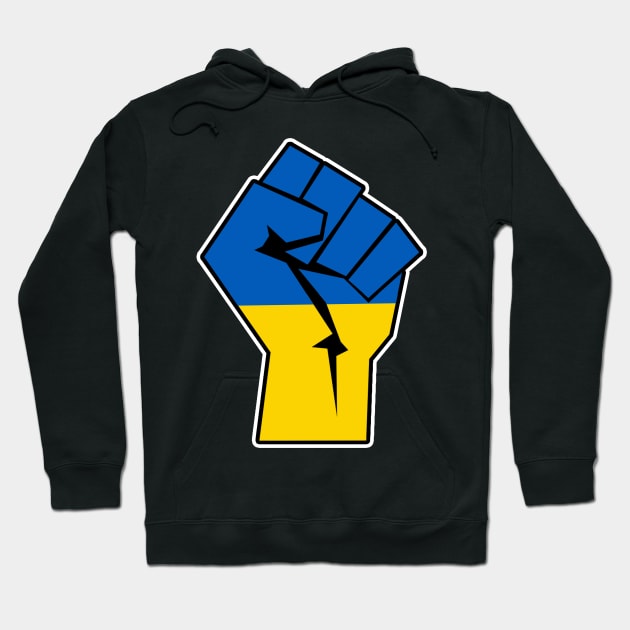 Fight for Ukraine Hoodie by Scar